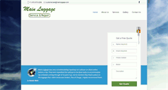 Desktop Screenshot of mainluggage.com